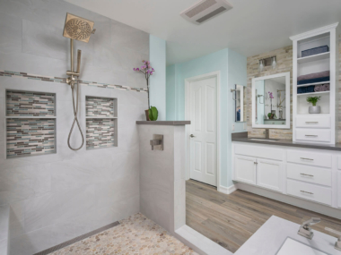 Paradise in a Palmdale Primary Bathroom