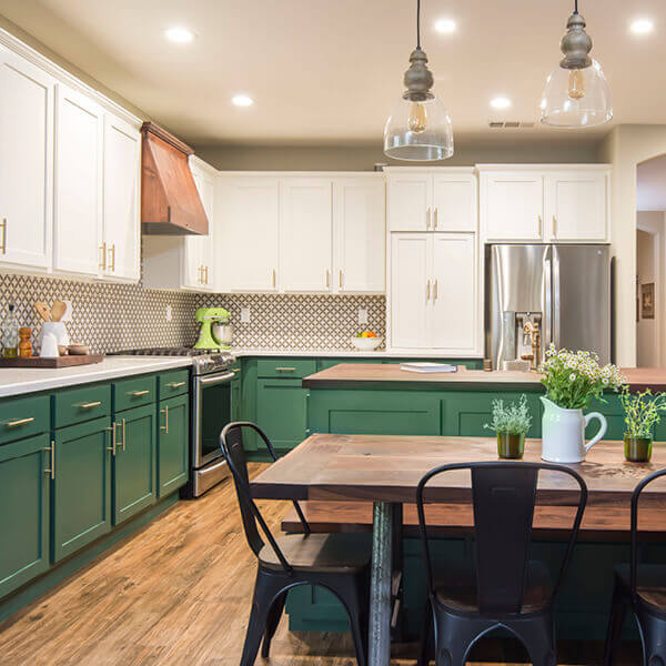 Modern Farmhouse Kitchen Remodel in Palmdale - Lenton Company