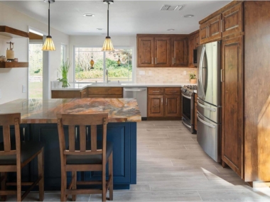 A Custom Kitchen Redesign for Open Living in Santa Clarita - Lenton Company