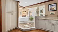 An Elegant Wet Room Redesign for the Primary Suite in Leona Valley - Lenton Company