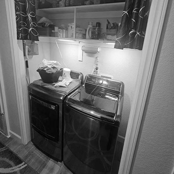 Coordinated Bathroom and Laundry Room Refresh in Acton - Lenton Company