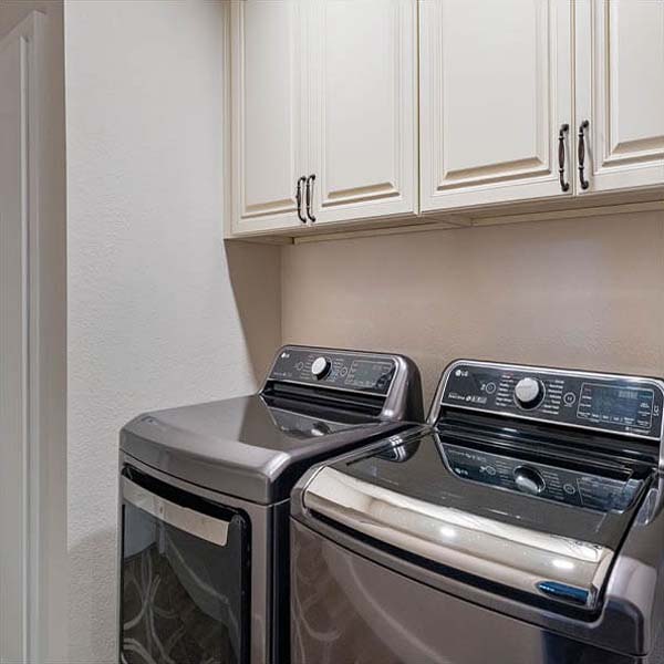 Coordinated Bathroom and Laundry Room Refresh in Acton - Lenton Company